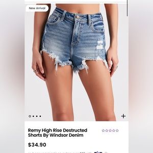 Windsor - high tide denim shorts - XS
